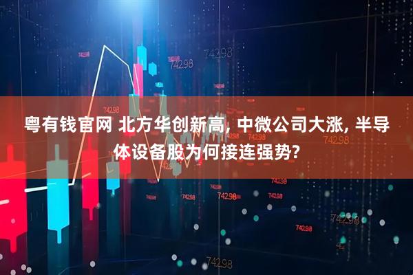 粤有钱官网 北方华创新高, 中微公司大涨, 半导体设备股为何接连强势?